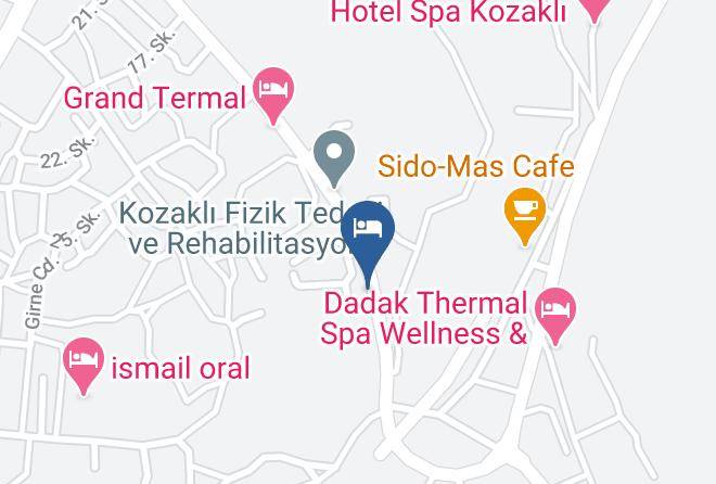 Kozakli - Inan Termal Otel Maps