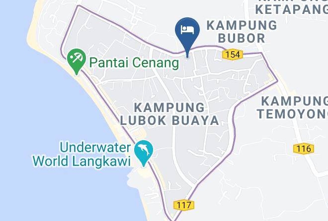 Langkawi - Inapan Aishah Maps