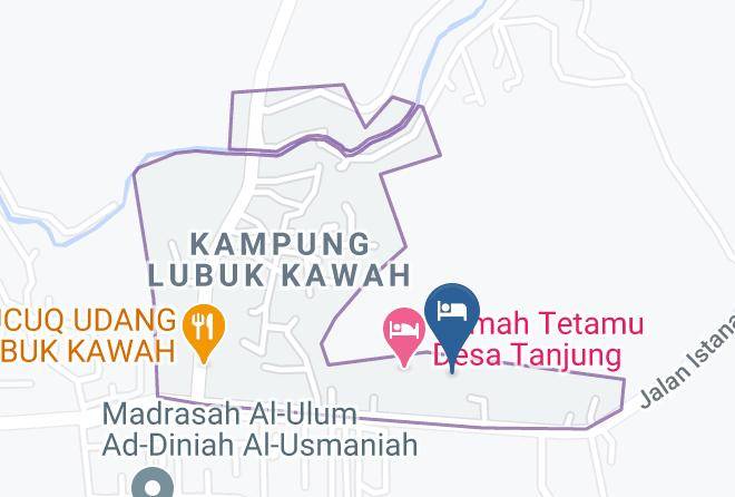 Inapan D'lubok Kawah Map