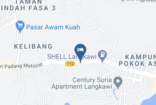 Langkawi - Inapan Tujuh R Langkawi Maps
