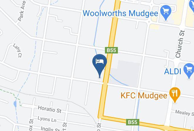 Mid Western Regional - Inara Arpartment Mudgee Maps