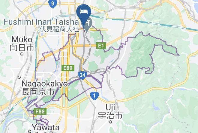 Kyoto City Fushimi Ward - Inari Sou Maps