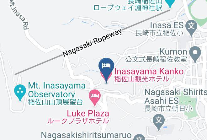 Nagasaki City - Inasayama Kanko Hotel Maps