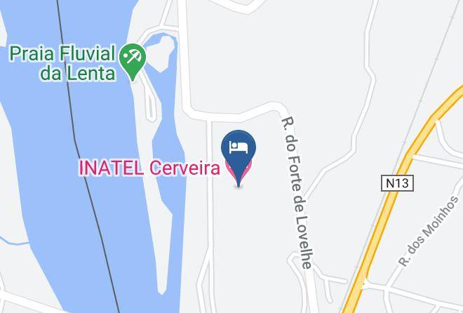 Vila Nova De Cerveira - Inatel Cerveira Maps