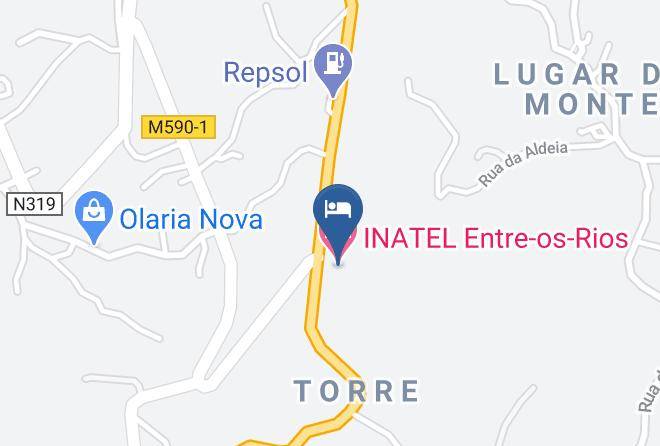 Penafiel - Inatel Entre Os Rios Maps
