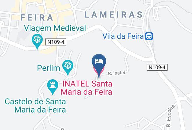 Santa Maria Da Feira - Inatel Santa Maria Da Feira Maps