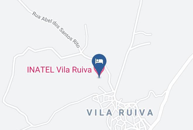 Fornos De Algodres - Inatel Vila Ruiva Maps