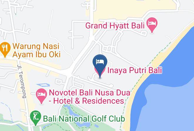 Badung Regency - Inaya Putri Bali Maps