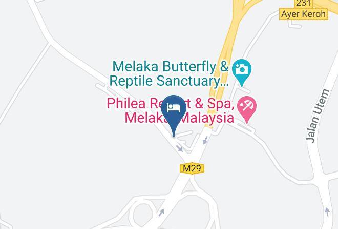 Alor Gajah District - Inb Resort Ayer Keroh Maps