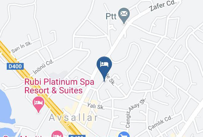 Alanya - Incekum Park Maps