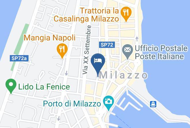 Messina - Incentro B&b Maps