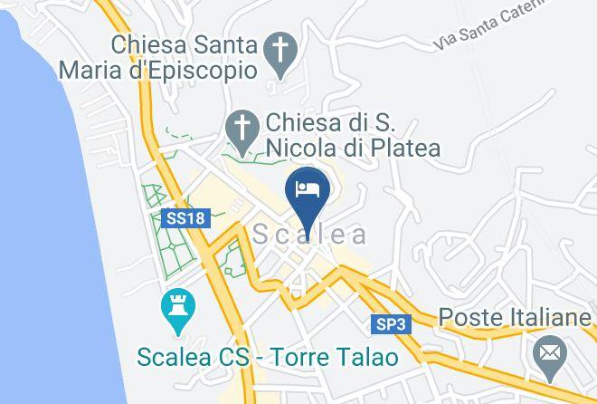 Cosenza - Incentro Scalea B&b Maps