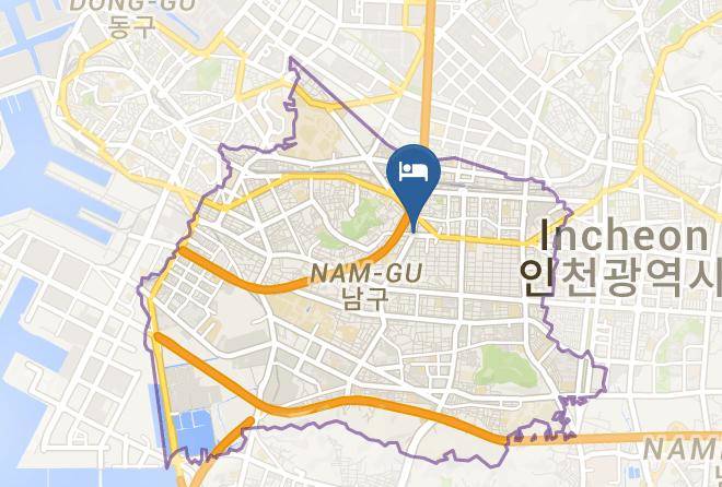 Michuholgu - Incheon Amber Hotel Maps