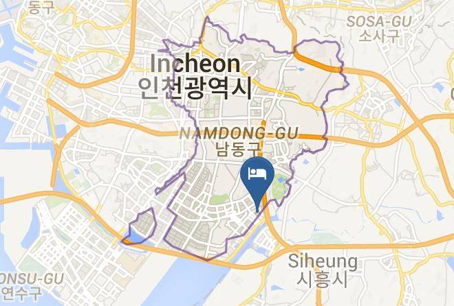 Namdonggu - Incheon Hotel Cacao Maps