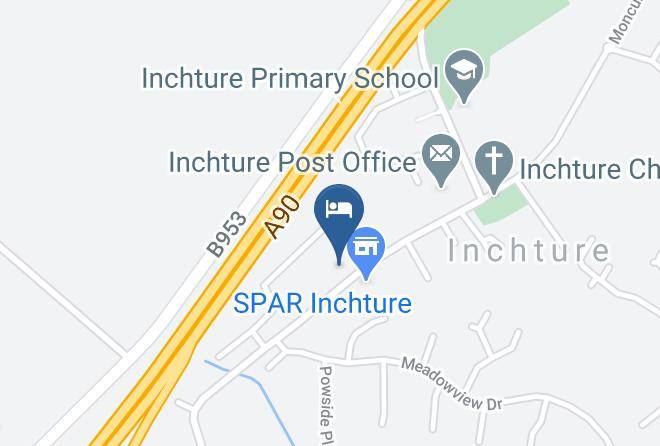 Perth And Kinross - Inchture Hotel Maps