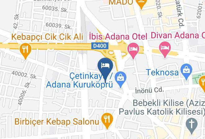 Seyhan - Inci Otel Adana Maps