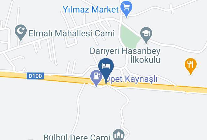 Kaynasli - Inci Otel Maps