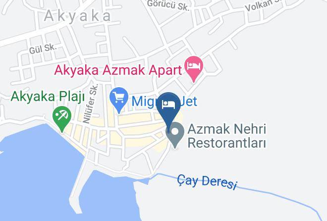 Ula - Incili Konak Otel Maps