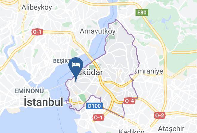 Uskudar - Incir Alti Istanbul B And B Hotel Maps
