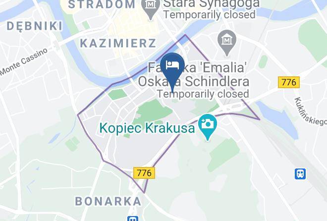Cracow - 1898 Parkside Boutique Residence Maps