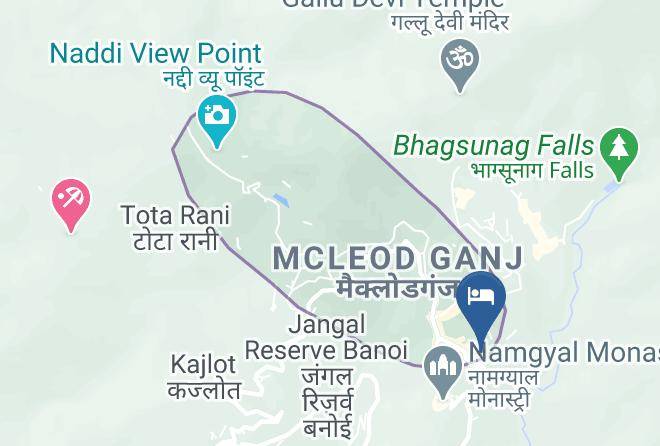 Dharmsala - Incredeble Hotel Maps