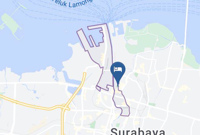 Kota Surabaya - Indah Hotel Maps
