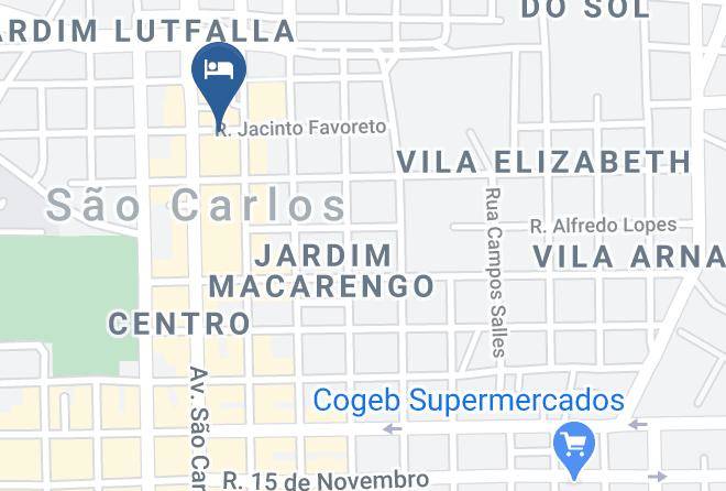 Sao Carlos - Indaia Hotel Residence Maps