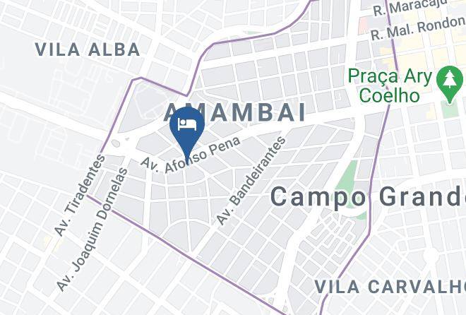 Campo Grande - Indaia Park Hotel Maps