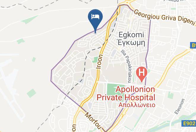 Cyprus - Indalo Accommodation Nicosia Maps