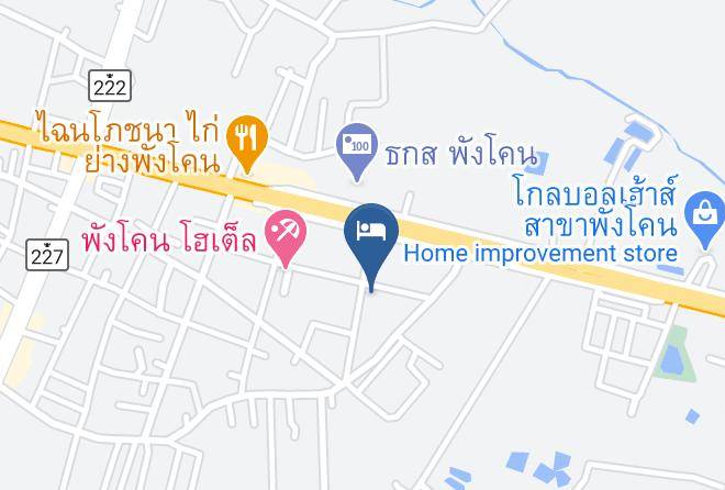Amphoe Phang Khon - Inday Hotel Maps
