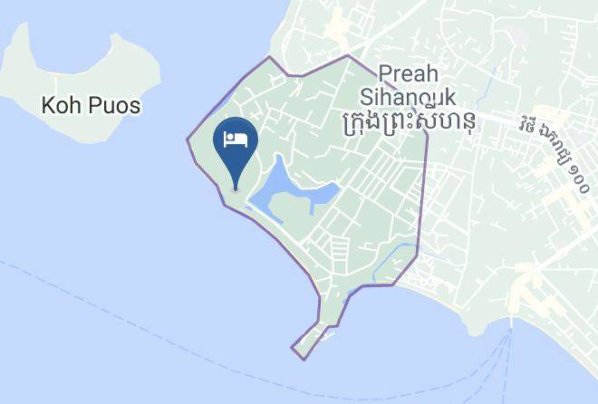 Preah Sihaknuk Town - Independence Hotel Maps