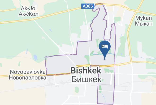 Bishkek - Independence Hostels Maps