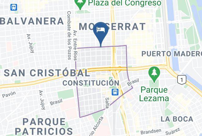 Buenos Aires - Independencia 1302 By Hb Maps