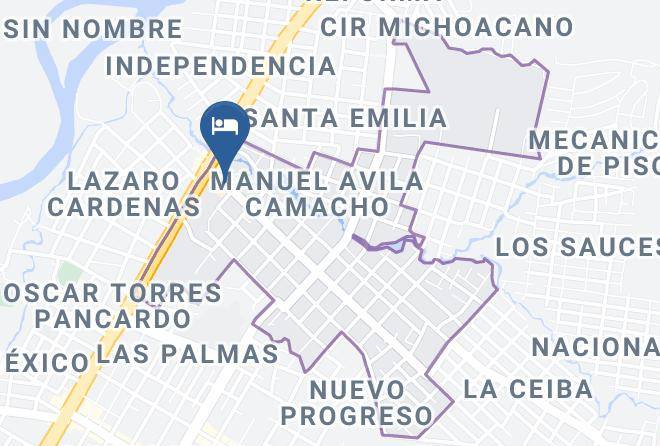 Poza Rica De Hidalgo - Independencia Hotel Maps