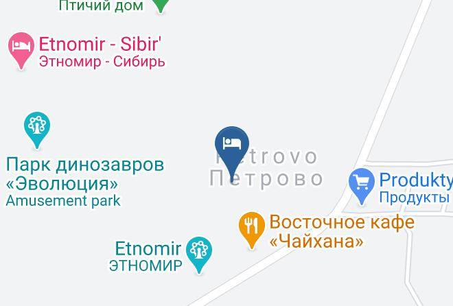 Borovsky District - India Hotel Ethnomir Maps