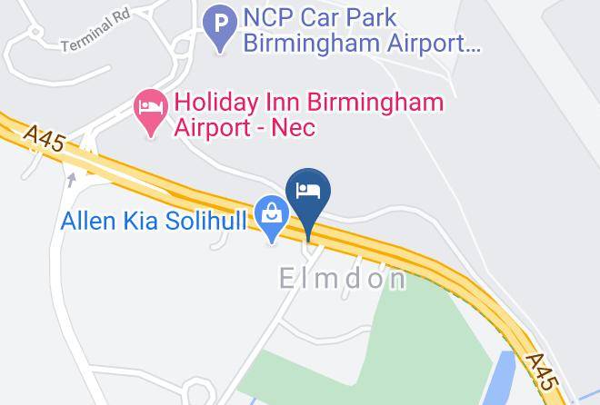 Solihull - Indian Adnans Restaurant Maps