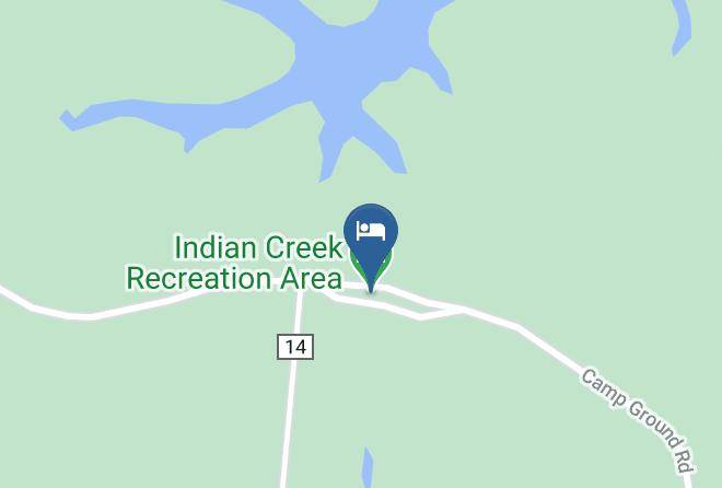 Indian Creek Recreation Area Map