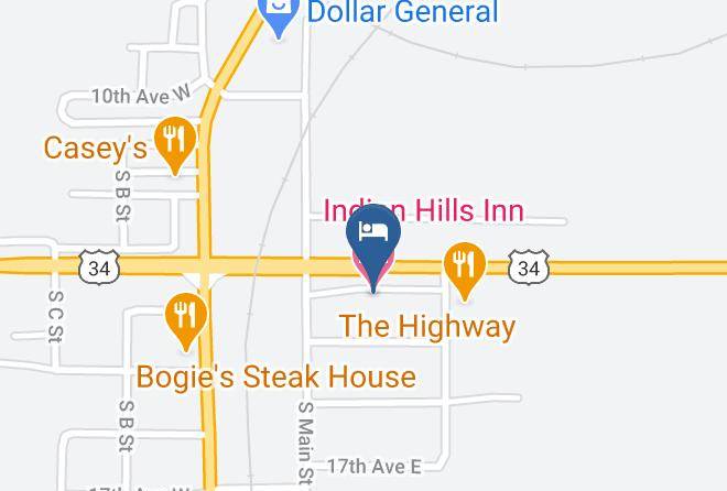 Monroe - Indian Hills Inn Maps