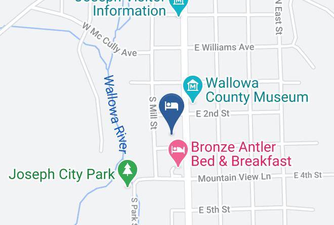 Wallowa - Indian Lodge Motel Maps