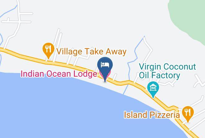 Grand Anse Praslin - Indian Ocean Lodge Maps