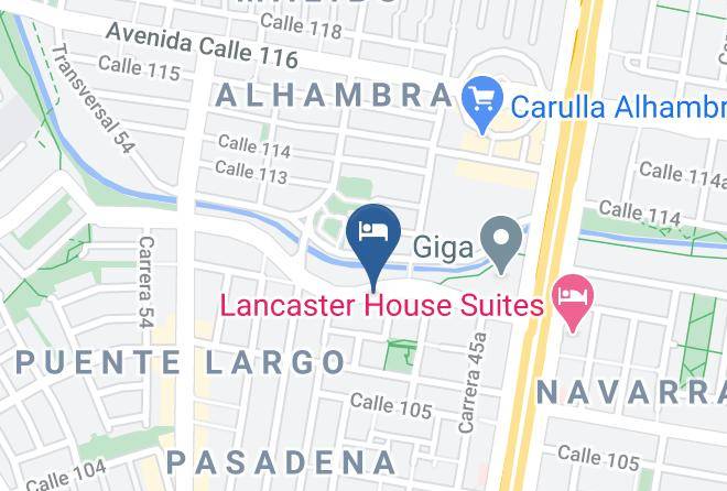 Bogota - Indian Palace Hotel & Restaurante Maps