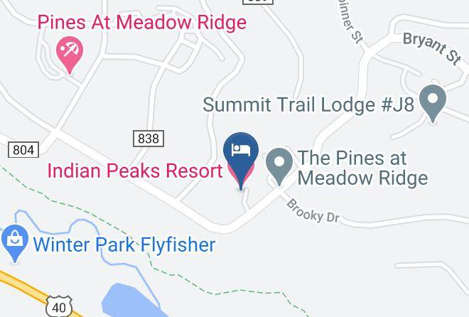 Grand - Indian Peaks Resort Maps