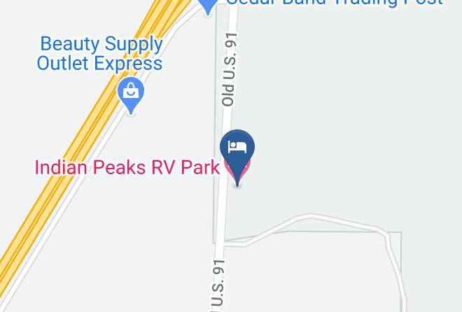 Iron - Indian Peaks Rv Park Maps