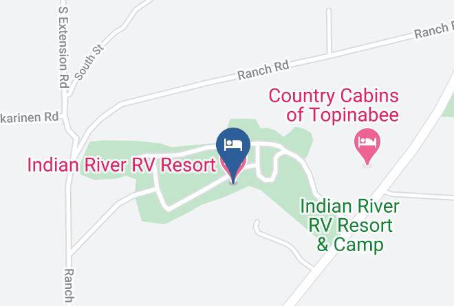 Indian River Rv Resort Map