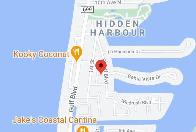 Indian Rocks Beach Suites Map