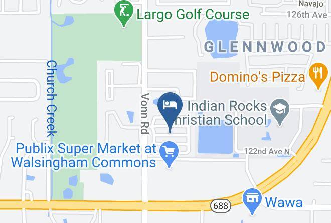 Pinellas - Indian Rocks Travel Park Maps