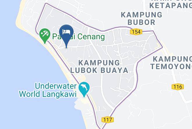 Langkawi - Indiana Cafe & Dorm Maps