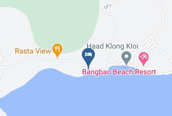 Amphoe Ko Chang - Indie Beach Bungalows & Cafe Maps