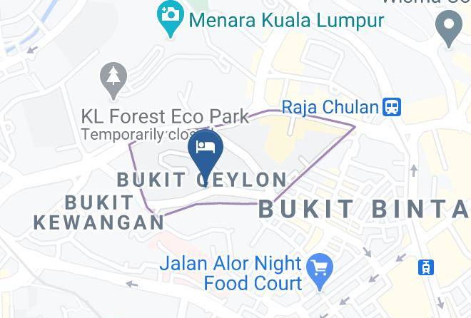 Kuala Lumpur - Indie Hotel Kuala Lumpur Maps