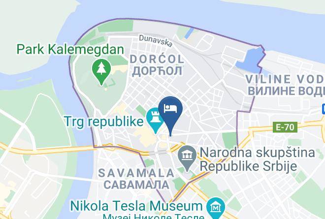 Belgrade City - Indigo Skadarlia Maps
